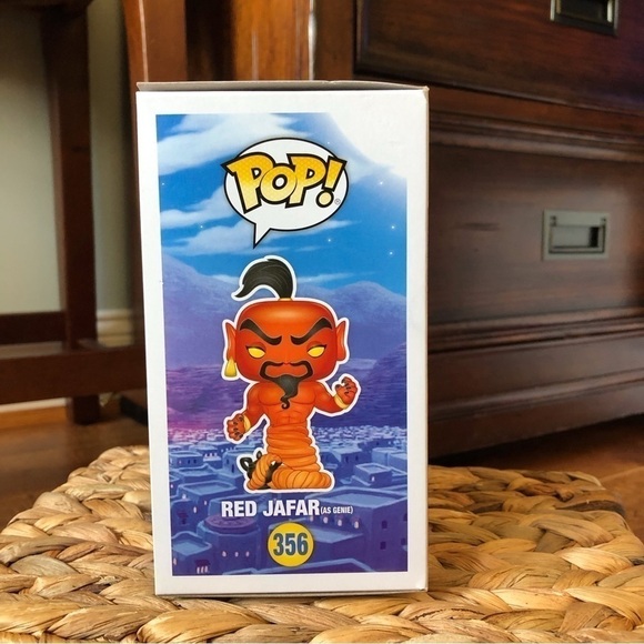 Funko Pop Disney: Aladdin: Red Jafar (as Genie) #356 - Picture 2 of 5